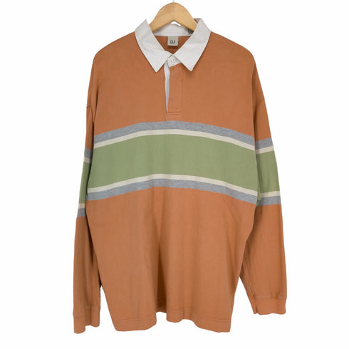 ギャップ Gap 90S 白タグ フロントラインラガーシャツ メンズ JPN:XL