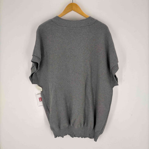 シティショップ CITYSHOP 22AW OVER KNIT GILET ニット セーター ベスト ジレ カシミヤ混 レディース