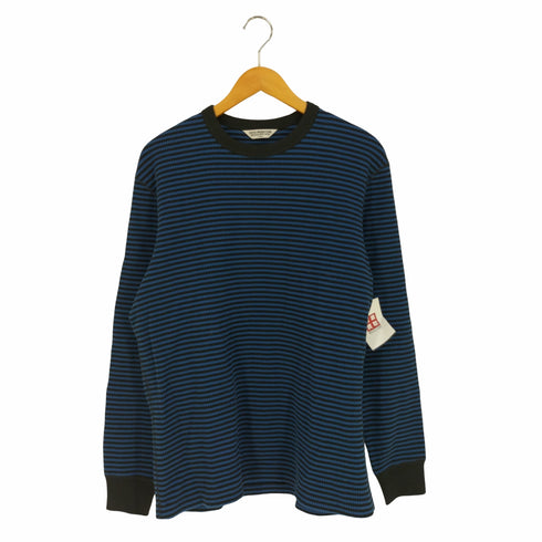 クーディプロダクション cootie productions Waffle Thermal Border L/S Tee ワッフル サーマル ボーダー L/S Tシャツ メンズ JPN:L