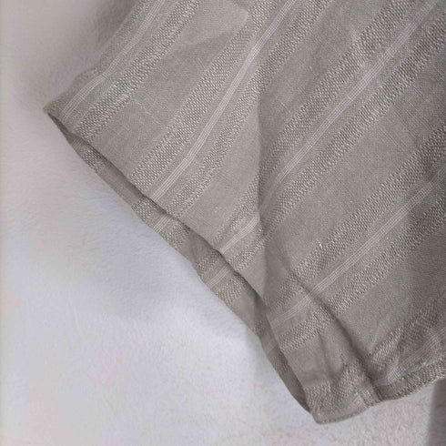 ヴァンヒューゼン VAN HEUSEN WASHABLE LINEN ストライプシャツ メンズ JPN:M