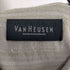 ヴァンヒューゼン VAN HEUSEN WASHABLE LINEN ストライプシャツ メンズ JPN:M