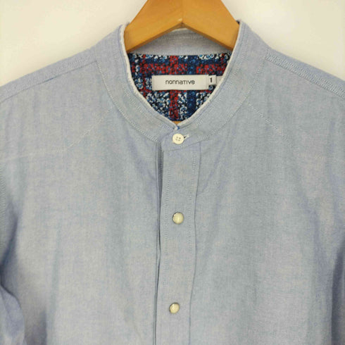 ノンネイティブ nonnative COACH SHIRT COTTON OXFORD コットン オックスフォード コーチシャツ メンズ JPN:1