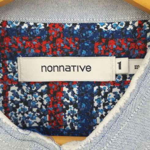 ノンネイティブ nonnative COACH SHIRT COTTON OXFORD コットン オックスフォード コーチシャツ メンズ JPN:1