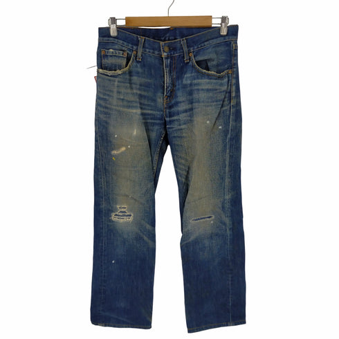 リーバイス Levis ペンキ リペア加工 ジッパーフライデニムパンツ 502 メンズ 29/32