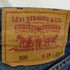 リーバイス Levis ペンキ リペア加工 ジッパーフライデニムパンツ 502 メンズ 29/32