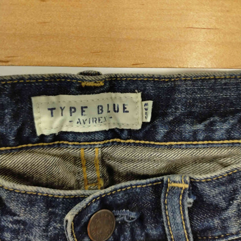 アヴィレックス AVIREX TYPE BLUE サージャント CHUCK ナローフィット ステンシル メンズ 28