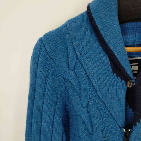 ジースターロー G-STAR RAW 編み込みジップニット メンズ JPN:M