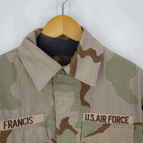 ユーエスエアフォース U.S AIR FORCE 90s 90年製 DCU デザートカモ コンバットジャケット メンズ SMALL-SHORT
