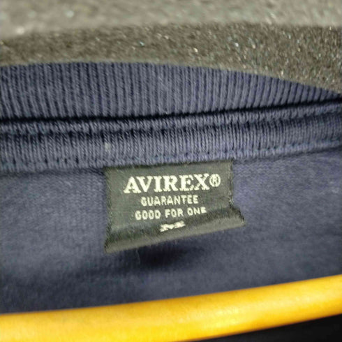 アヴィレックス AVIREX バーシティ 長袖クルーネック メンズ M