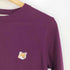 メゾンキツネ MAISON KITSUNE メゾンキツネ FOX HEAD PATCH フォックス ヘッドパッチ ウール クルーネックニット レディース JPN:S