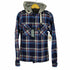 ジースターロー G-STAR RAW フーデッドチェックジャケット メンズ JPN:S