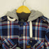 ジースターロー G-STAR RAW フーデッドチェックジャケット メンズ JPN:S