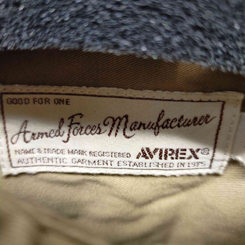 アヴィレックス AVIREX MILITARY SHIRT ワッペン メンズ M