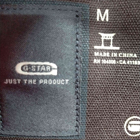ジースターロー G-STAR RAW フロント3ジップナイロンジャケット メンズ import:M