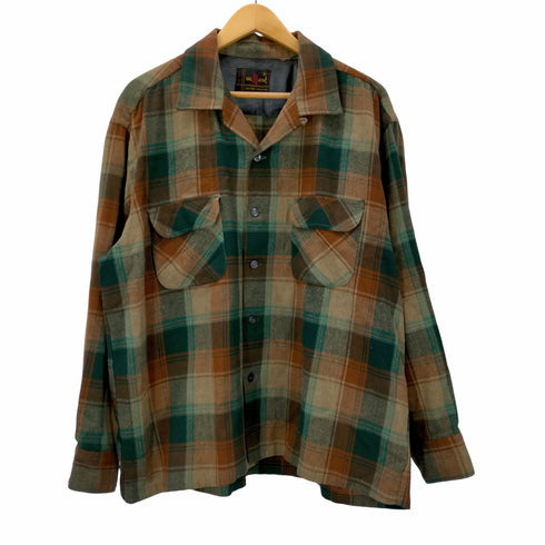 VAL MARK WOOL OPEN COLLAR SHIRT メンズ JPN:XL