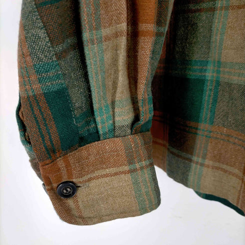 VAL MARK WOOL OPEN COLLAR SHIRT メンズ JPN:XL