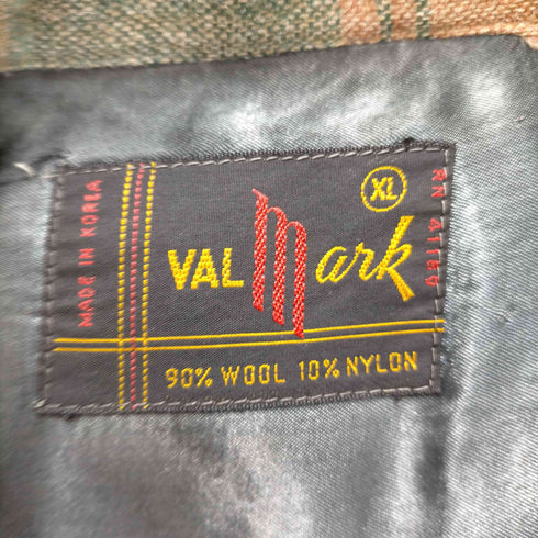 VAL MARK WOOL OPEN COLLAR SHIRT メンズ JPN:XL