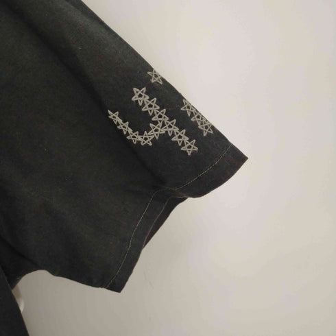 アヴィレックス AVIREX S/S STAR EMB WORK SHIRT メンズ M