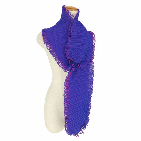 プリーツプリーズイッセイミヤケ PLEATS PLEASE ISSEY MIYAKE プリーツ 変形スヌード スカーフ ストール レディース