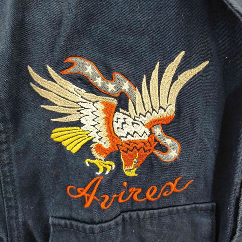 アヴィレックス AVIREX U.S.A.F. スカ シャツ ミリタリーシャツ アーミーシャツ メンズ M