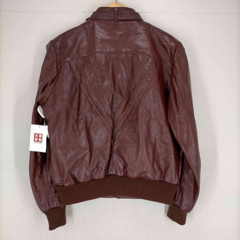 ウィルソン wilson スタンドカラーレザージップブルゾン STAND-COLLAR ZIP UP BLOUSON メンズ US:40