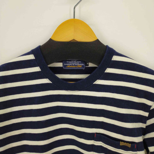 アヴィレックス AVIREX ボーダーL/S TEE カットソー メンズ M