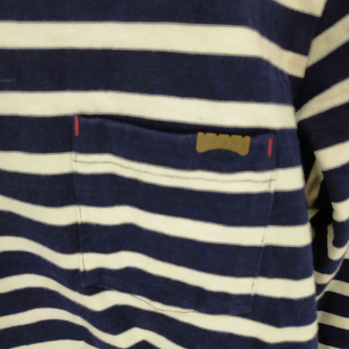 アヴィレックス AVIREX ボーダーL/S TEE カットソー メンズ M