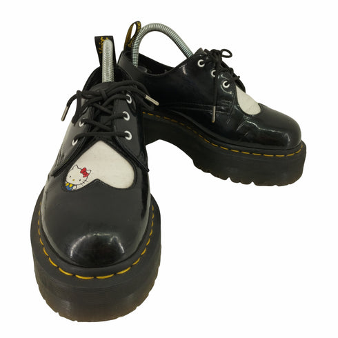 ドクターマーチン Dr.Martens 3ホール 厚底 エナメルシューズ レディース EUR:38