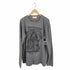 アヴィレックス AVIREX フロントスカルプリントL/Sカットソー Time is on my Side メンズ import:XL