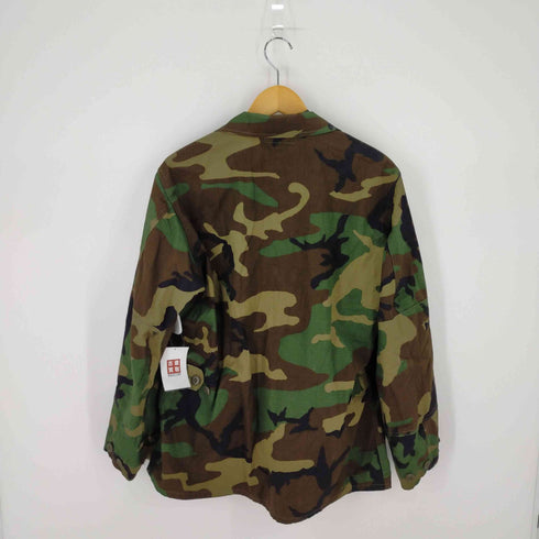 ユーエスアーミー US ARMY 90s 90年製 リップストップ ウッドランドカモ BDU コンバットジャケット メンズ MEDIUM-SHORT