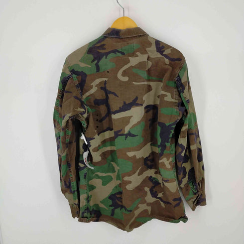 ユーエスアーミー US ARMY 90s 93年製 リップストップ ウッドランドカモ BDU コンバットジャケット メンズ MEDIUM-LONG