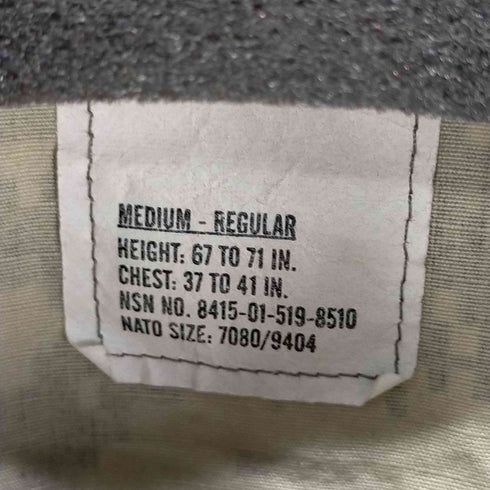 ユーエスアーミー US ARMY 05年製 リップストップ デジカモ BDU コンバットジャケット メンズ MEDIUM-REGULAR