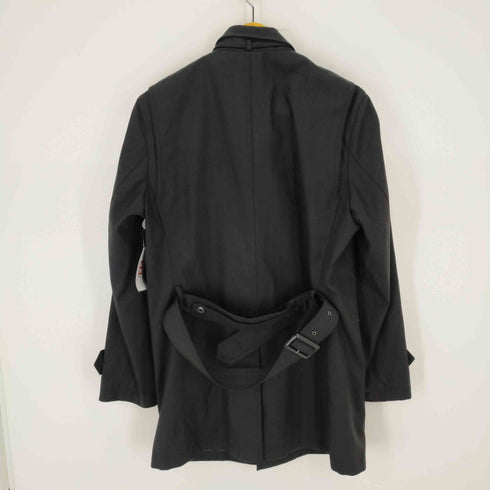 Rain Resistant}フロントジップトレンチコート メンズ