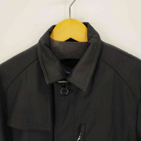 Rain Resistant}フロントジップトレンチコート メンズ