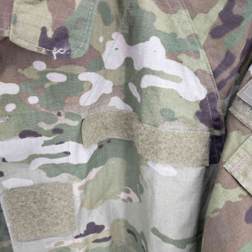 ユーエスアーミー US ARMY 19年製 リップストップ デザートカモ BDU コンバットジャケット メンズ MEDIUM-LONG