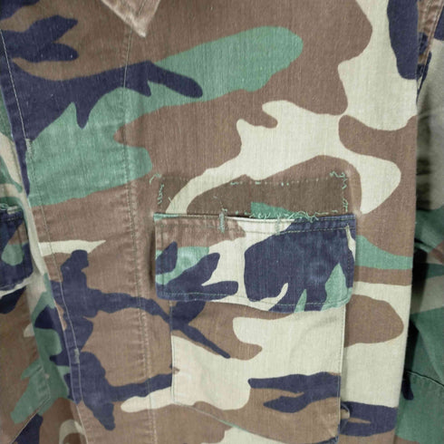 ユーエスアーミー US ARMY 90s 93年製 ウッドランドカモ BDU コンバットジャケット メンズ MEDIUM-REGULAR