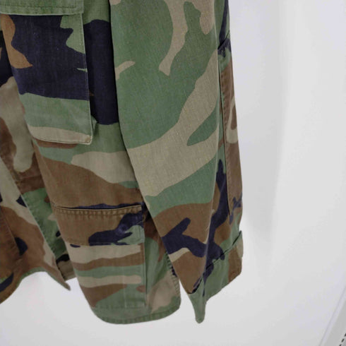 ユーエスアーミー US ARMY 90s 93年製 リップストップ ウッドランドカモ BDU コンバットジャケット メンズ MEDIUM-REGULAR