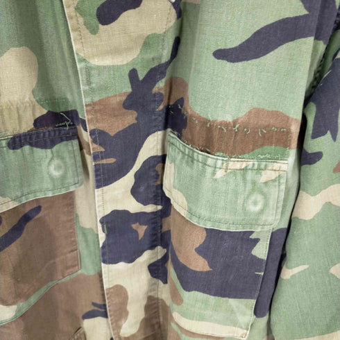 ユーエスアーミー US ARMY 90s 93年製 リップストップ ウッドランドカモ BDU コンバットジャケット メンズ MEDIUM-REGULAR