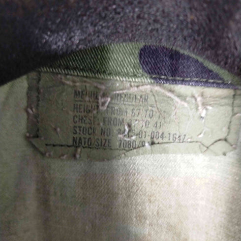 ユーエスアーミー US ARMY 90s 93年製 リップストップ ウッドランドカモ BDU コンバットジャケット メンズ MEDIUM-REGULAR