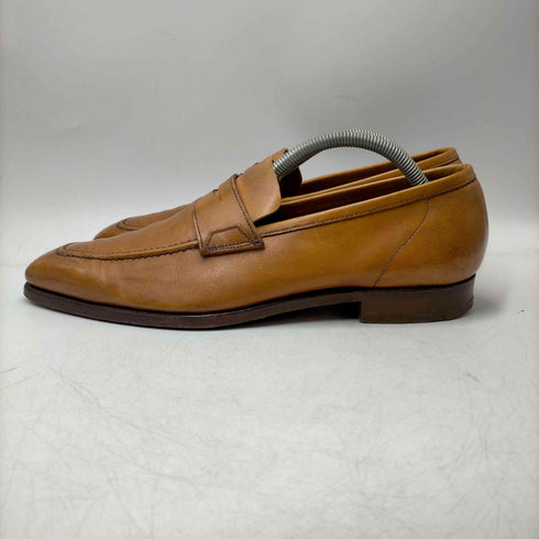 クロケットアンドジョーンズ CROCKETT&JONES 英国製 SALCOMBE Uチップ ローファー メンズ 7 1/2 E