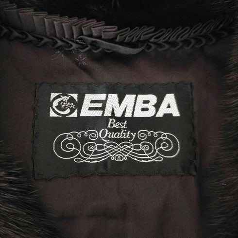 エンバ EMBA 毛皮コート ミドル丈 ミンクファー レディース
