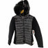 ウールリッチ WOOLRICH PADDED HOODIE ショート ニット切替ダウンジャケット レディース import:S
