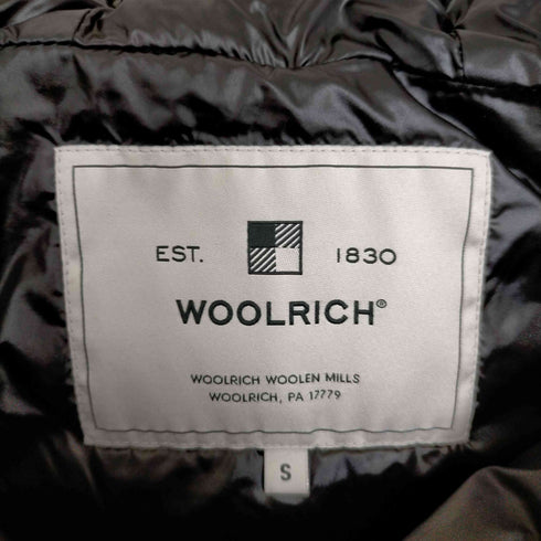 ウールリッチ WOOLRICH PADDED HOODIE ショート ニット切替ダウンジャケット レディース import:S