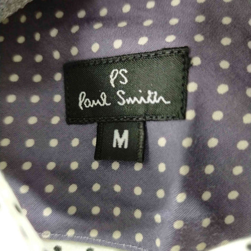 ピーエスポールスミス PS Paul Smith ドット柄 長袖シャツ メンズ M