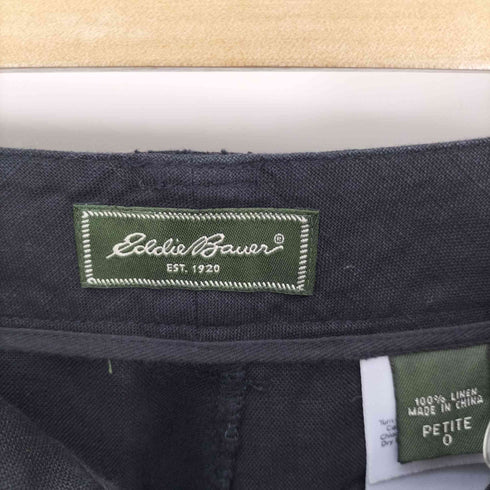 エディーバウアー Eddie Bauer リネン ベイカー ショーツ レディース PETITE 0