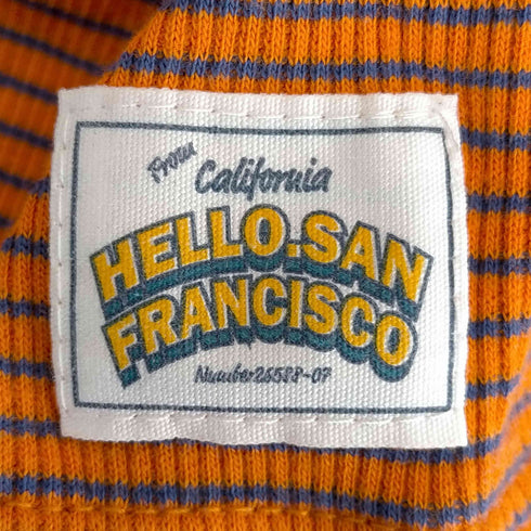 HELLO.SANFRANCISCO Tee付きボーダーキャミワンピ レディース ONE SIZE