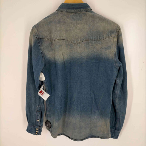 ダブルアールエル ラルフローレン RRL RALPH LAUREN USED加工 デニムシャツ メンズ JPN:S