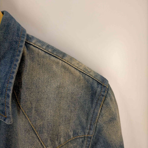ダブルアールエル ラルフローレン RRL RALPH LAUREN USED加工 デニムシャツ メンズ JPN:S