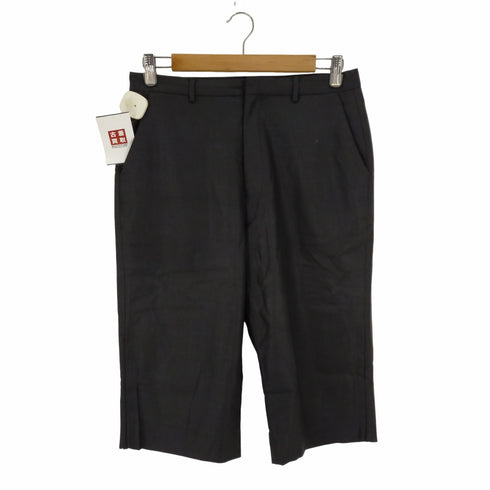 サンローラン Saint Laurent ノータック5分丈スラックスパンツ ラメ メンズ W31