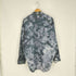 LORD WEST タイダイ柄 プリーツ ポリコットンバンドカラーシャツ メンズ import:XL